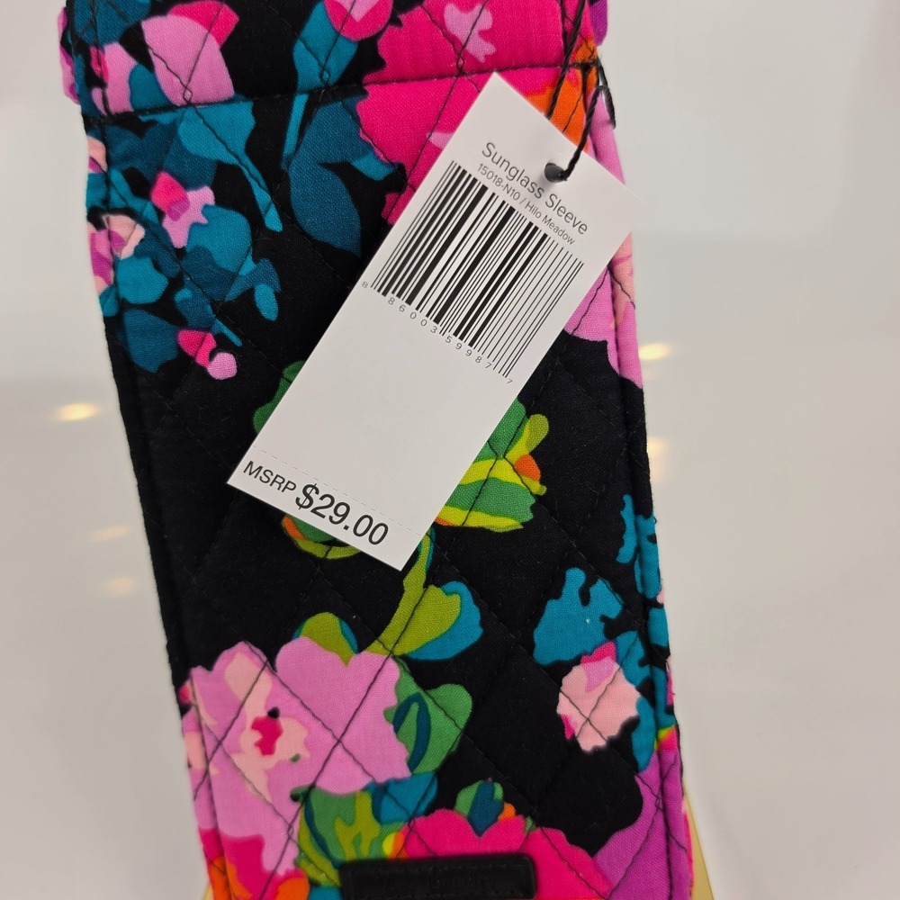 Vera Bradley Hilo Meadow‎ Hanging Organizer Sunglass Sleeve 2pc Set NWT Retired - Picture 10 of 12